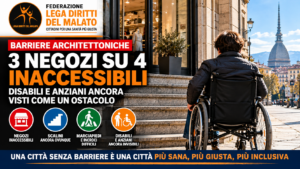 Barriere architettoniche : la vergogna dell’accessibita’
